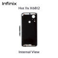 Infinix Hot 11s X6812 Back Panel with Side Buttons and Logo – All Colors Available.