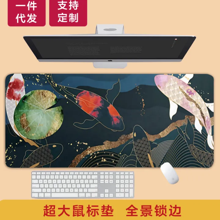Cross-border%20large%20mouse%20pad,%20national%20tide%20style%20computer%20desk%20mat,%20lock%20edge,%20anti-slip%20game%20keyboard%20pad,%20one%20piece%20delivery%20-%20Image%202