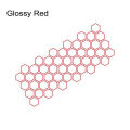 LI Honeycomb Graphics Car Side Body Sticker Hexagon Geometric Pattern Decals Self-Adhesive DIY Exterior Auto Decoration. 