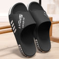 Anti odor in summer, large size new indoor silent home cool slippers women, widened anti slip sports shoes for men. 
