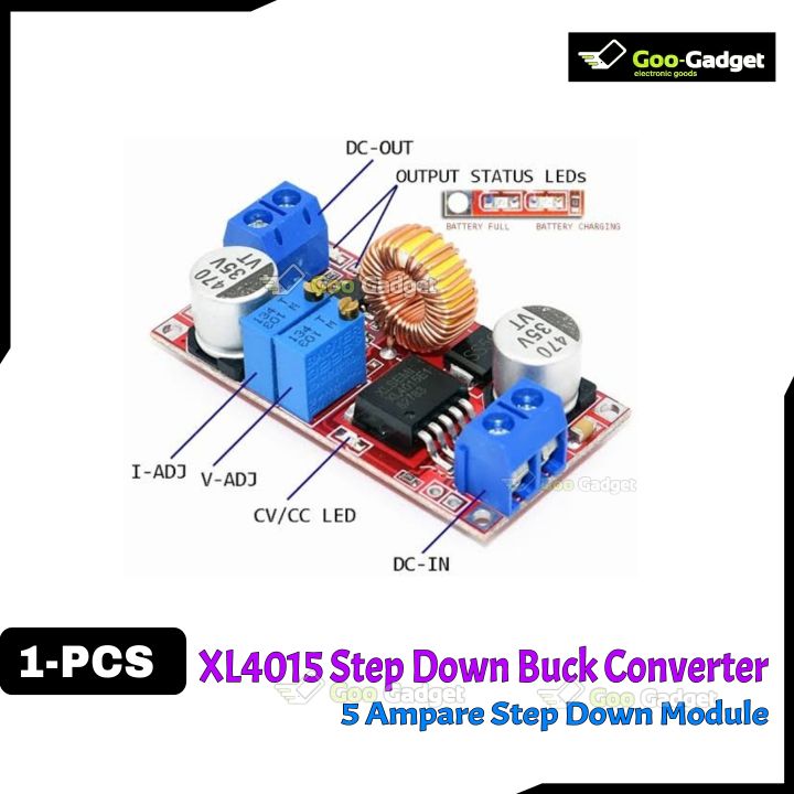 XL4015 5A DC-DC Step-Down Adjustable Power Supply Module - XL-4015 Buck Converter XL4015 Step Down Module