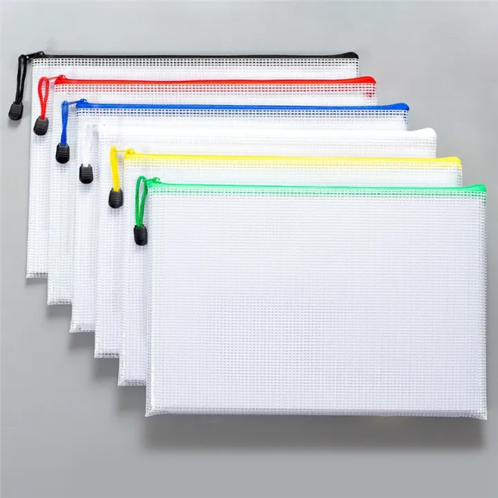 12Pcs%20Mesh%20Zipper%20Pouch%20Document%20Bag%20Plastic%20Zip%20File%20Folders,%20Letter%20Size/A4%20Size%20for%20Office%20Supplies%20-%20Image%204