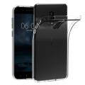 Nokia 6 - Premium Silicone Case Crystal Clear Soft TPU Ultra-Thin Transparent Flexible Protective Mobile Phone Back Cover - Phone Back Cover (Back Case Cover For Smartphone). 