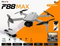 FLH F88 Max Drone Duel Camera Duel Battery Brashless Motor Drone.