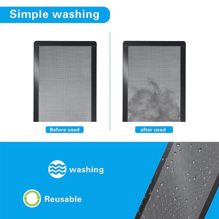 120X240mm%20Dust%20Filter%20for%20Computer%20Cooler%20Fan,Magnetic%20Frame%20Dust%20Filter,Dustproof%20PVC%20Cover%20Computer%20Fan%20Grills,%204%20Pack%20-%20Image%208
