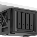 【Bestseller Alert】 Adjustable Under Desk Under Desk Holder Under Desk Mount forNAS NAS Mount Bracket Holder. 