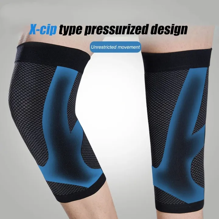 GOMOREON%201Pair%20Thin%20Knee%20Brace%20Support%20Elasticated%20Compression%20Knee%20Sleeve%20Leg%20Arthritis%20Injury%20Bandage%20Sleeve%20-%20Image%204