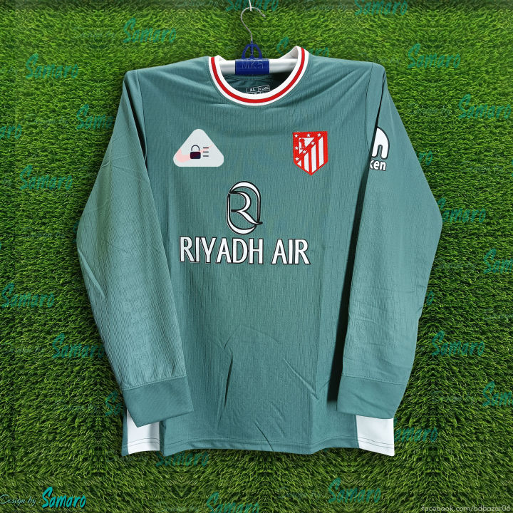 Atletico Madrid Jersey 2026/2027 Thai Premium Football Jersey for Men - Long Sleeve - Atletico Madrid Jersey 2026/27