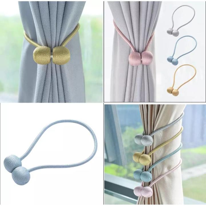 Magnetic Curtain Buckle Magnetic Curtain Tiebacks Convenient Drape Tie-1pcs