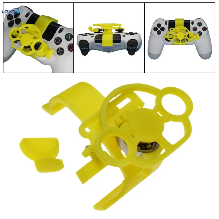 Gaming%20Steering%20Wheel%20Accessories%20Yellow%20Long%20Service%20Life%20Game%20Controller%20-%20Image%202