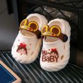Children's Slippers Summer Boys and Girls Closed Toe Hole Shoes Cartoon Cute Non-Slip Infant Kid Baby Sandals. 