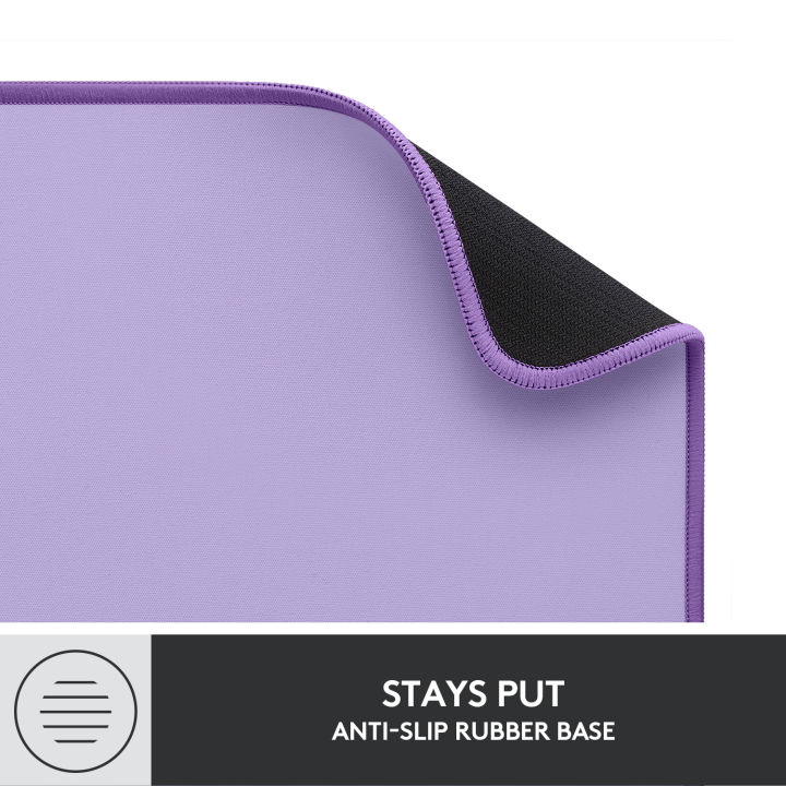 Logitech%20Desk%20Mat%20-%20Studio%20Series,%20Multifunctional%20Large%20Desk%20Pad,%20Extended%20Mouse%20Mat,%20Office%20Desk%20Protector%20with%20Anti-Slip%20Base,%20Spill-Resistant%20Durable%20Design-Lavender%20-%20Image%207