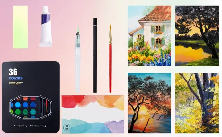 Keep%20Smiling%2036%20Colors%20Watercolor%20Cake%20Set%20%20Multicolor%20Pigment%20with%20Brush%20&%20Sponge%20Tin%20Box%20for%20School%20&%20Art%20Use%20-%20Image%206