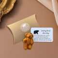 Pocket Bear Plush Toy Stuffed Remove Sadness Graduation Bear Doll. 