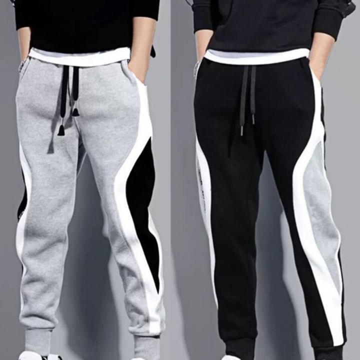 Color%20Matching%20Men%20Pants%20Drawstring%20Casual%20Ankle%20Banded%20Fall%20Trousers%20for%20Work%20-%20Image%203