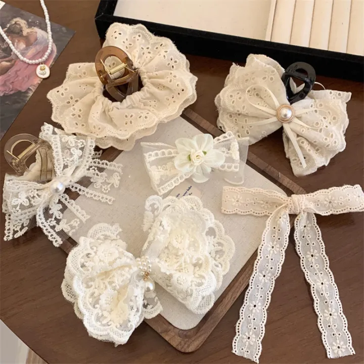 Elegant%20Retro%20Lace%20Ribbon%20Bowknot%20Hairpin%20For%20Women%20Girls%20Fashion%20Hair%20Clip%20Hair%20Accessories%20Sweet%20Princess%20Ribbon%20Shark%20Clip%20Bayline%20-%20Image%202
