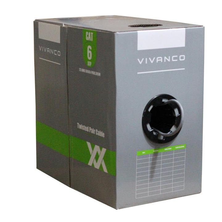 VIVANCO CAT-6, 305 Meter, Networking UTP Cable