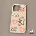 Pink Love Heart Puppy Bow Cartoon Banana Cute Elephant Casing Compatible For iPhone 7plus 15 XR 11 12 14 X 13 Pro Max 6S 8 15 6 7 Plus SE 2020 XS MAX Fashion Degradable Soft Case. 