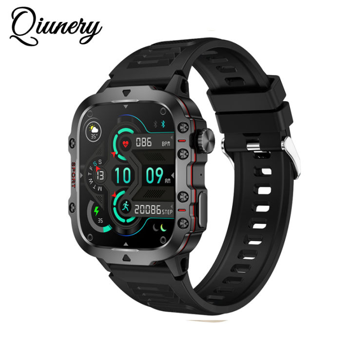 Qiunery%20QX11%20Smart%20Watch%20Sleeping%20Heart%20Rate%20Blood%20Oxygen%20Blood%20Pressure%20Monitor%20Waterproof%20Fitness%20Watch%20With%201.96%20Inch%20Touch%20Screen%20For%20Smart%20Phones%20Tablet%20Laptop%20-%20Image%209