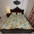 1 PCs King Size Bed Sheet with Two Pillow Cover Multicolour Bisanar Chadur.