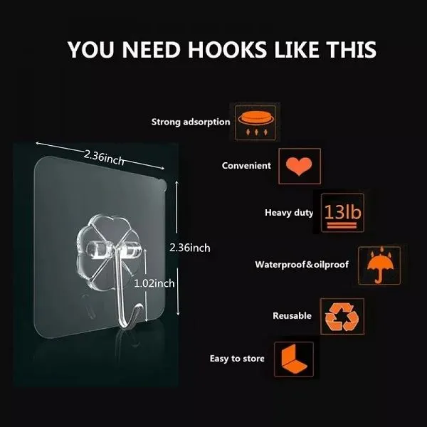 Adhesive%20Hooks,10%20PCS%20Transparent%20Self%20Adhesive%20wall%20hooks%20high%20quality%20hooks%20for%20kitchen%20organizer%20and%20Bathroom%20Door%20hanging%20hooks%20wardrobe%20hooks%20for%20clothes%20Multi-Function%20-%20Image%203