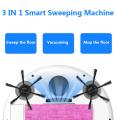 Automatic Robot 3-In-1 Smart Wireless Sweeping Vacuum Cleaner Dry Wet Cleaning Machine Charging Intelligent Vacuum Cleaner-white.