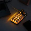 15 Keys Keyboard Macropad with 3 Knobs Programming Keypad for Gaming Video Editing and Programmable Efficiency Dropship. 