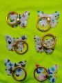 Universal Beautiful Butterfly Mobile Phone Handle Holder Finger Ring Mystic by women fashion. 