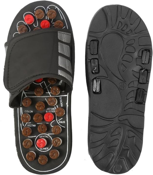 Comfortable%20Black%20Foot%20Massage%20Slippers%20-%20Image%205