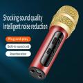 Microphone Generous Appearance No Distortion 260g Aluminum Alloy Karaoke Microphone Computer Microphone A Loud Voice. 