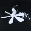AC 220V 20W 6 Leaves One Speed 16.5 Ceiling Fan mini Fan Dormitory Hanging fan with 1.8m Power Cable On Off Switch. 