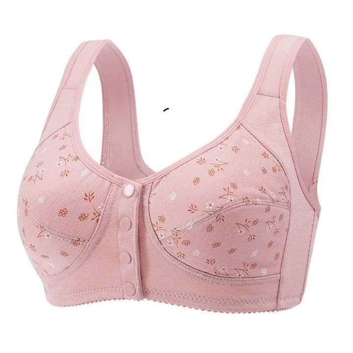 Printed%20Maternity%20Bra%20with%20Front%20Button%20Comfortable%20Silk%20Undergarment%20for%20Women%20-%20Image%204
