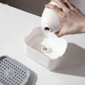 Soap Dispenser Holder Sink Dish Washing Soap Dispenser Practical Multifunctional Modern 100ml Capacity Easy to Fill for Countertop Bathroom.