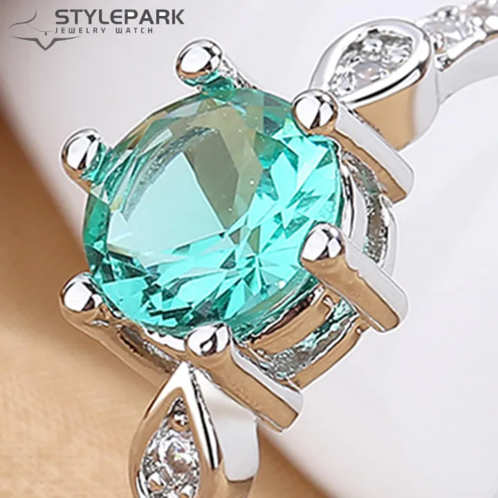 (New)Finger%20Ring%20hiny%20Cubic%20Zirconia%20Women%20Girl%20Faux%20Gemtone%20Party%20Ring%20Jewelry%20-%20Image%205