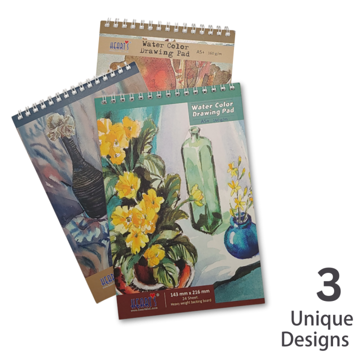 A5%20Water%20Color%20Drawing%20Pad,%20Premium%20160Gsm%20Embossed%20Paper%5B%20Hearts%20Water%20Color%20Drawing%20Pad%5D%20-%20Image%203