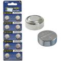 Alkaline Button Cell Battery - AG13/LR44 > 10 Piece [1 Pack]. 