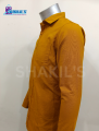 Oxford Cotton Men's Full Sleeve solid color Shirt- Kathali Color. 