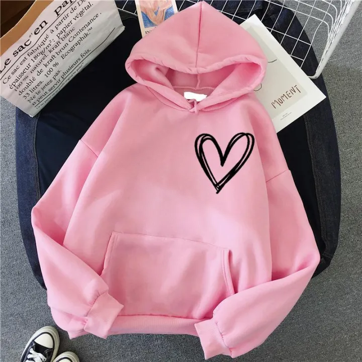 2023%20Fall/Winter%20New%20Korean%20Version%20Hooded%20and%20Fleece%20Sweatshirt%20Women's%20Casual%20Loose%20Blouse%20Jacket%20Couple%20Hoodie%20-%20Image%208