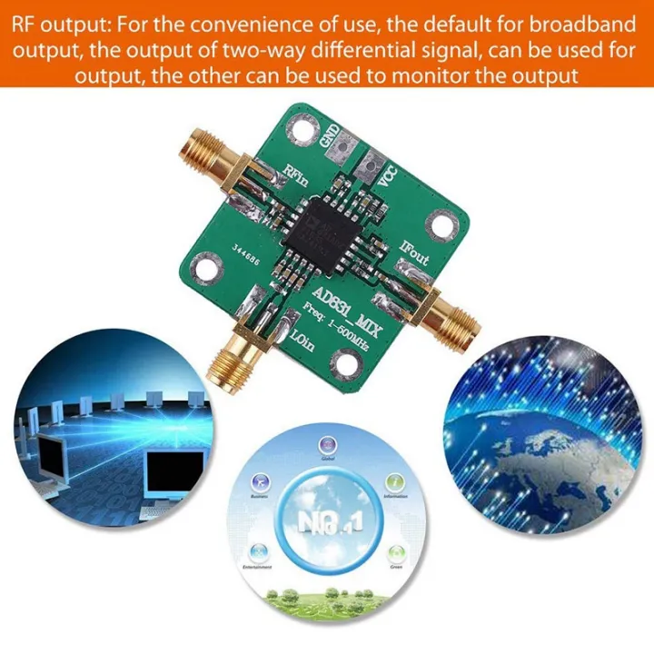 ZOROOM%203X%20AD831%20High%20Frequency%20Transducer%20RF%20Mixer%20Module%20500MHz%20Bandwidth%20RF%20Frequency%20Converter%20-%20Image%202