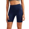 Women Quick Dry Yoga Shorts Compression Workout Tights Gym Training Fitness Sport Shorts Side Pockets Tummy Control Running Leggings.