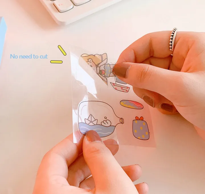 Momo's%20Diary%20Stationery%20Decoration%20Soft%20Cute%20Pattern%20Hand%20Account%20Sticker%20Set%20100%20Sheets%20-%20Image%206