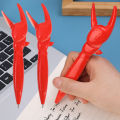 1/5Pcs 0.5Mm Attractive Animal-themed Pen Adorable Lobster Claw Crab Claw Gel Pens For Kids Fun Novelty Ballpoint Pens With For School. 