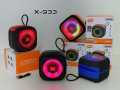 High Base NEW X-933 New Super Bass Portable Wireless Blue-tooth Speakers RGB LED Light Active Stereo Woofer Hifi Music BT Outdoor Mini Speaker. 