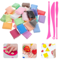 Children's Clay Set Crafts Air Dryer Plaything DIY Colorful Polymer Kit Modeling Foaming Powder Kid Toys. 