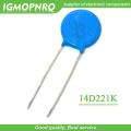 10PCS 14D221K Piezoresistor 14D221 Varistor Resistor IGMOPNRQ.