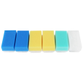 OUMERY Baby Bath Sponge (24 Pieces) Soft Foam Washer with Cradle Cap Brush Body,Hair and Scalp Clean Gentle Baby Sensory Brush.