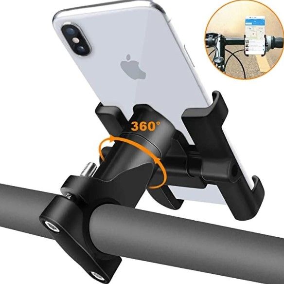Metal Bike Mobile Holder For mobile phone bracket motorcycle bicycle takeaway rider