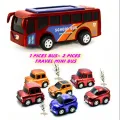 1 pice bus and 2 pices taver mini bus. 