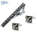 VAGULA New Spinki Cufflinks Tie Clip Set Top Luxury Brand Bonito Gemelos Necktie Tie Bar Designed Clasp Tie Pin 17. 