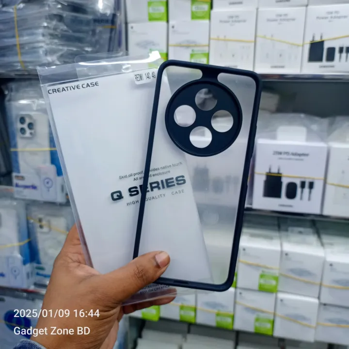 For%20Xiaomi%20Redmi%2014C%204G%20Luxury%20Premium%20Quality%20Antibacterial%20Q%20Series%20Clear%20Case%20transparent%20Phone%20Case%20Back%20Cover%20-%20Image%203